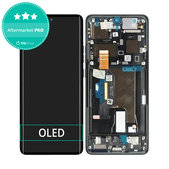 Motorola Edge 50 Ultra - LCD zaslon + zaslon osjetljiv na dodir + okvir (Forest Grey) OLED