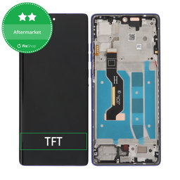 Motorola Moto G85 5G XT2427-3 - LCD zaslon + zaslon osjetljiv na dodir + okvir (Cobalt Blue) TFT