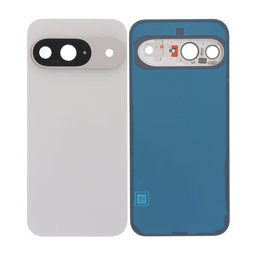 Google Pixel 9 - Poklopac baterije komplet (Porcelain)