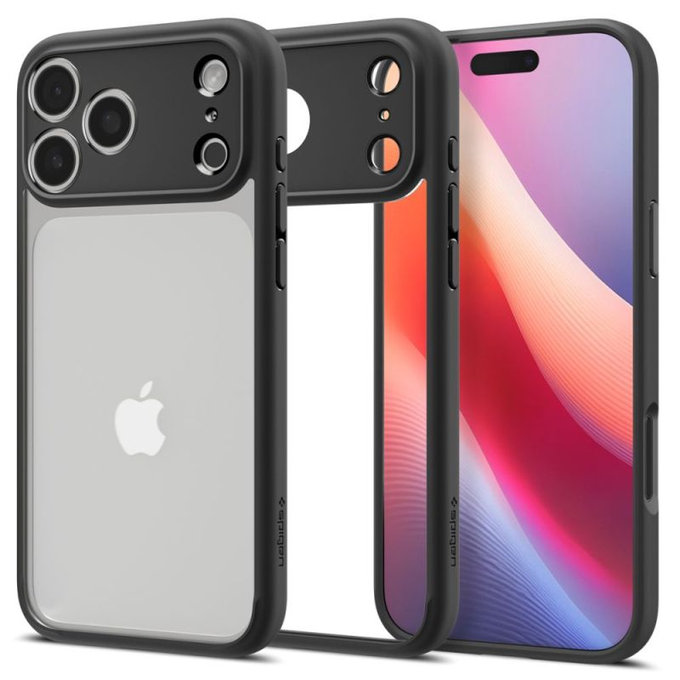 Spigen - Ultra Hybrid futrola za iPhone 17 Pro, Matte Black