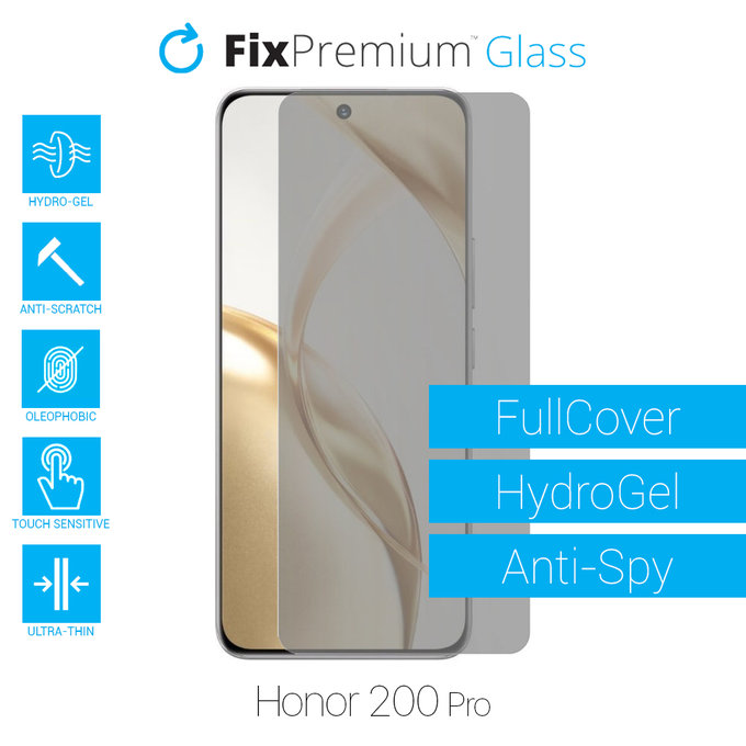 FixPremium HydroGel Anti-Spy - Zaštita ekrana za Honor 200 Pro