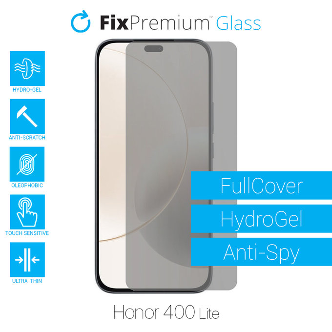 FixPremium HydroGel Anti-Spy - Zaštita ekrana za Honor 400 Lite