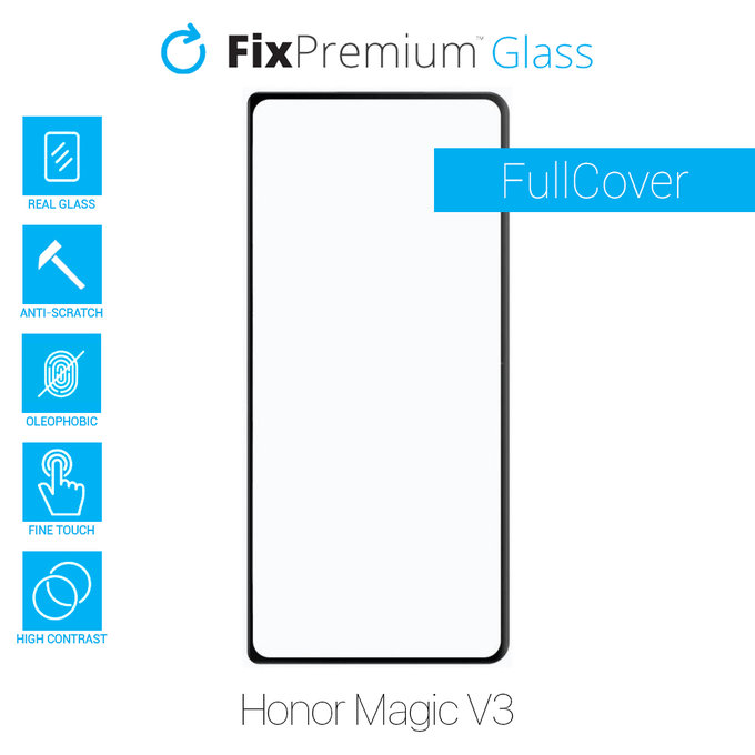 FixPremium FullCover Glass - Kaljeno staklo za Honor Magic V3