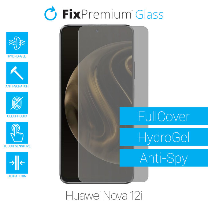 FixPremium HydroGel Anti-Spy - Zaštita ekrana za Huawei Nova 12i
