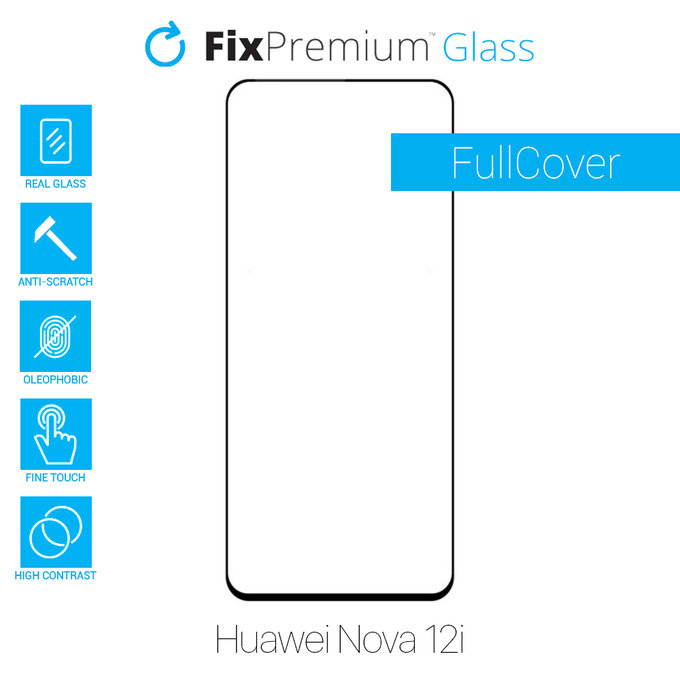 FixPremium FullCover Glass - Kaljeno staklo za Huawei Nova 12i