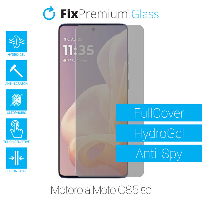 FixPremium HydroGel Anti-Spy - Zaštita ekrana za Motorola Moto G85 5G XT2427