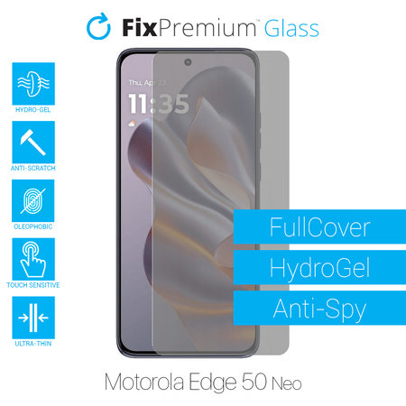 FixPremium HydroGel Anti-Spy - Zaštita ekrana za Motorola Edge 50 Neo