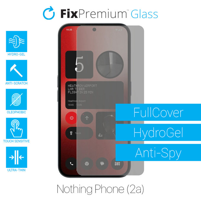 FixPremium HydroGel Anti-Spy - Zaštita ekrana za Nothing Phone (2a)