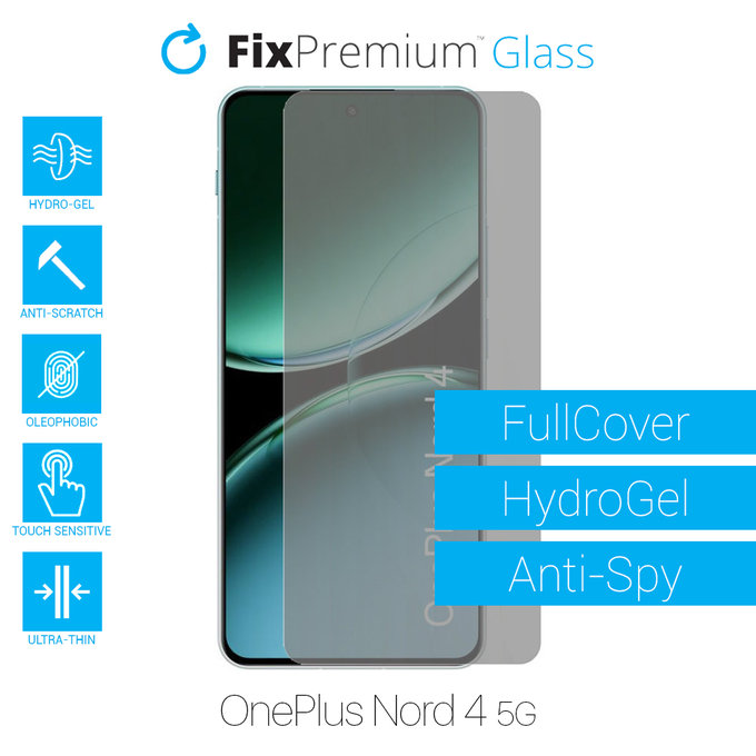 FixPremium HydroGel Anti-Spy - Zaštita ekrana za OnePlus Nord 4 5G CPH2663