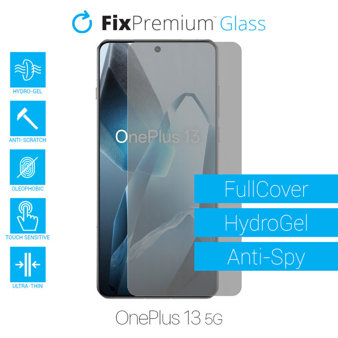 FixPremium HydroGel Anti-Spy - Zaštita ekrana za OnePlus 13 5G CPH2655