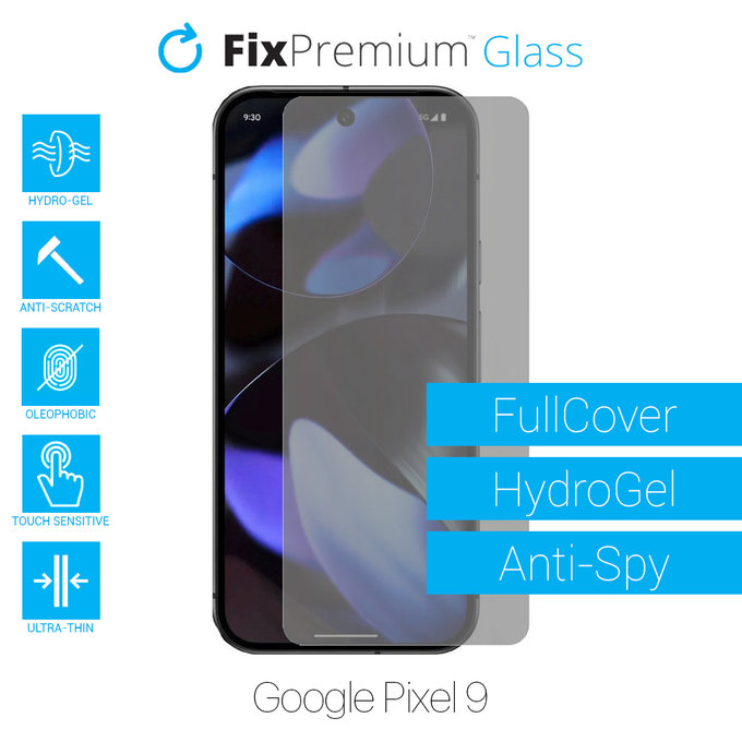 FixPremium HydroGel Anti-Spy - Zaštita ekrana za Google Pixel 9
