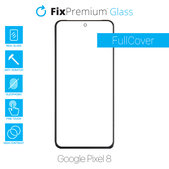 FixPremium FullCover Glass - Kaljeno staklo za Google Pixel 8