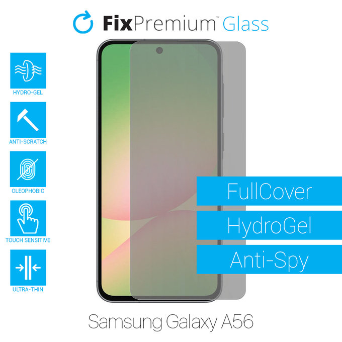 FixPremium HydroGel Anti-Spy - Zaštita ekrana za Samsung Galaxy A56