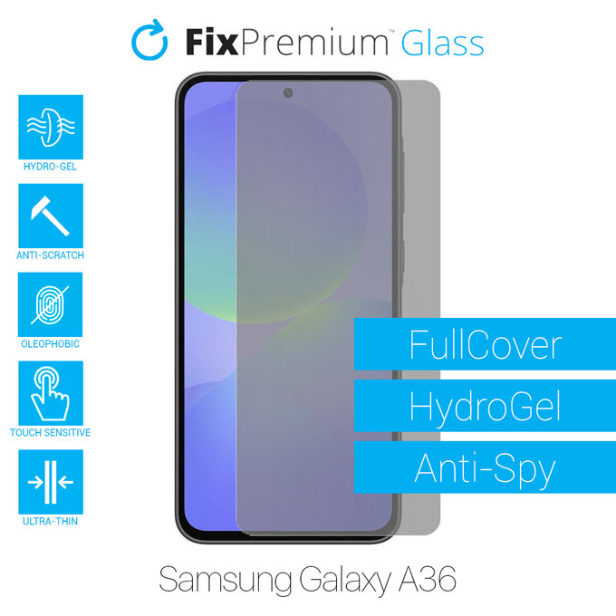 FixPremium HydroGel Anti-Spy - Zaštita ekrana za Samsung Galaxy A36