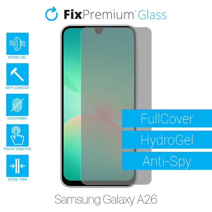 FixPremium HydroGel Anti-Spy - Zaštita ekrana za Samsung Galaxy A26 A266E