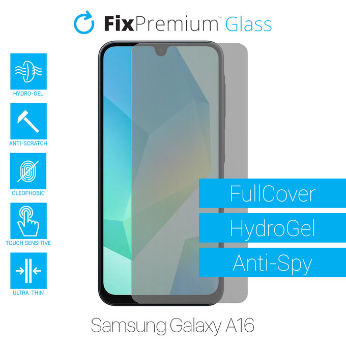 FixPremium HydroGel Anti-Spy - Zaštita ekrana za Samsung Galaxy A16
