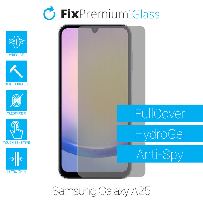 FixPremium HydroGel Anti-Spy - Zaštita ekrana za Samsung Galaxy A25 A256