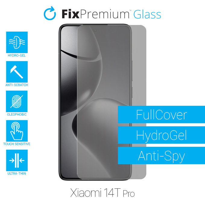 FixPremium HydroGel Anti-Spy - Zaštita ekrana za Xiaomi 14T Pro