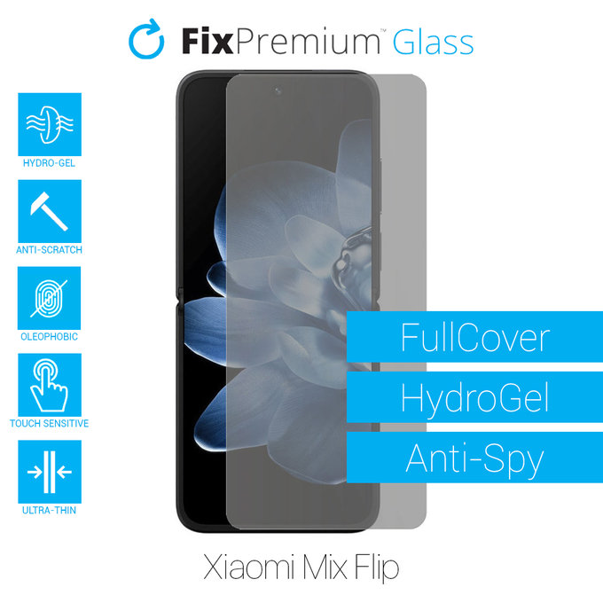 FixPremium HydroGel Anti-Spy - Zaštita ekrana za Xiaomi Mix Flip 2405CPX3DC