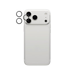 PanzerGlass - Zaštitni poklopac za objektiv kamere Hoops za iPhone 16 Pro, 16 Pro Max, 17 Pro, 17 Pro Max, prozirna