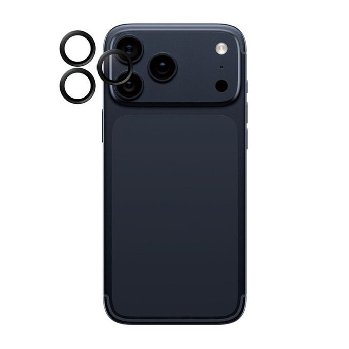 PanzerGlass - Zaštita objektiva Hoops za iPhone 17 Pro Max/17 Pro/16 Pro Max/16 Pro, crna