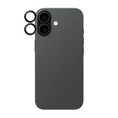 Zaštita objektiva Hoops za iPhone 17/16 Plus/16, crna, PanzerGlass