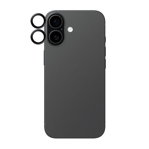 Zaštita objektiva Hoops za iPhone 17/16 Plus/16, crna, PanzerGlass
