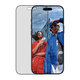 PanzerGlass - UWF 2-Way Privacy kaljeno staklo s aplikatorom za iPhone 17 Air, crna