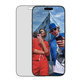 UWF 2-Way Privacy kaljeno staklo s Fastfit za iPhone 17 Pro Max, Crna, PanzerGlass
