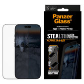 Kaljeno staklo UWF Stealth s Fastfit za iPhone 17 Pro Max, Crna, PanzerGlass