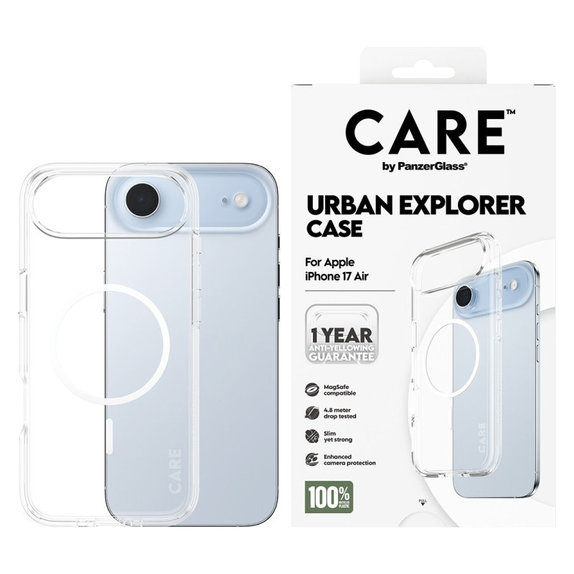 Maska Urban Explorer s MagSafeom za iPhone Air, Bijela, CARE