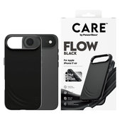 Maska FLOW s MagSafeom za iPhone Air, Crna, CARE