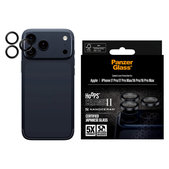 Zaštita objektiva Hoops Ceramic II za iPhone 17 Pro Max/17 Pro/16 Pro Max/16 Pro, crna, PanzerGlass