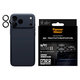 Zaštita objektiva Hoops Ceramic II za iPhone 17 Pro Max/17 Pro/16 Pro Max/16 Pro, crna, PanzerGlass