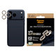 Zaštita objektiva kamere Hoops za iPhone 17 Pro Max/17 Pro/16 Pro Max/16 Pro, Glitter Gold, PanzerGlass