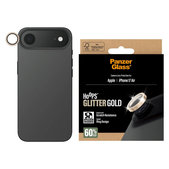 Zaštita objektiva kamere Hoops za iPhone Air, Glitter Gold, PanzerGlass