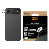 Zaštita objektiva kamere Hoops za iPhone Air, Glitter Silver, PanzerGlass