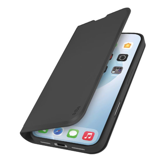 SBS - Book Wallet Smooth futrola za iPhone 17 Air, crna