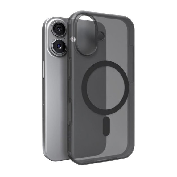 PURO - DAYLIGHT futrola s MagSafe za iPhone 17, crna