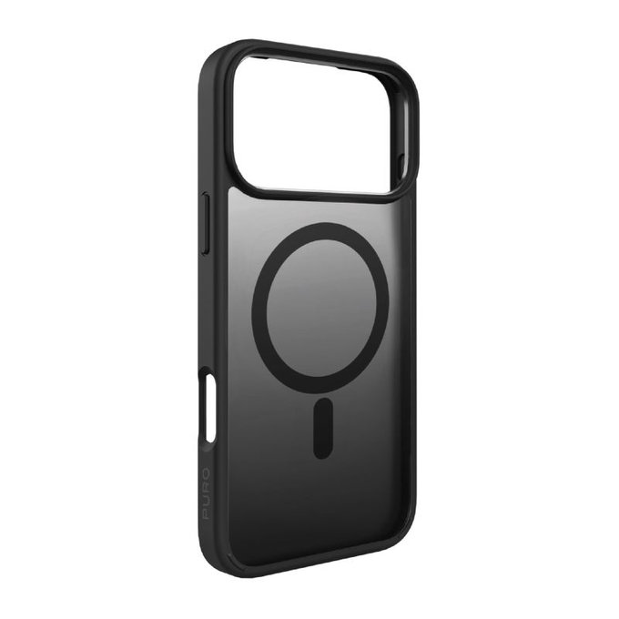 PURO - Gradient futrola s MagSafe za iPhone 17 Pro, crna
