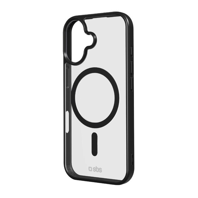 SBS - Mag Frame futrola kompatibilna s MagSafe za iPhone 17, crna