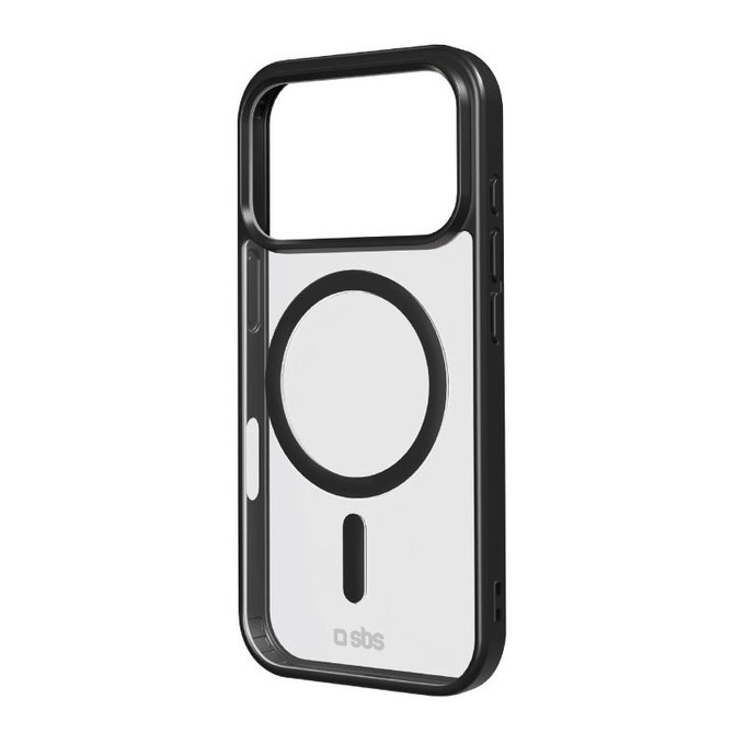 SBS - Mag Frame futrola kompatibilna s MagSafe za iPhone 17 Pro, crna