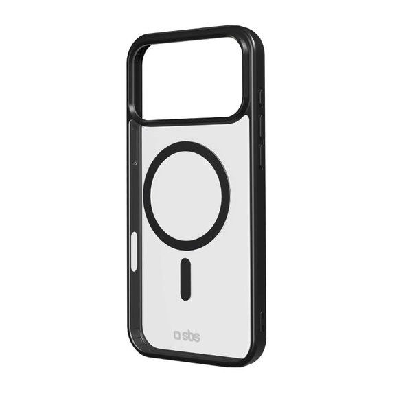 SBS - Mag Frame futrola kompatibilna s MagSafe za iPhone 17 Pro Max, crna
