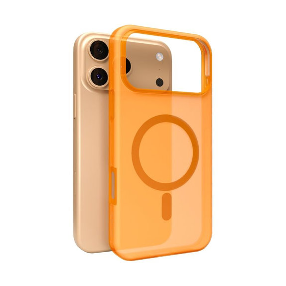 PURO - DAYLIGHT futrola s MagSafe za iPhone 17 Pro, narančasta