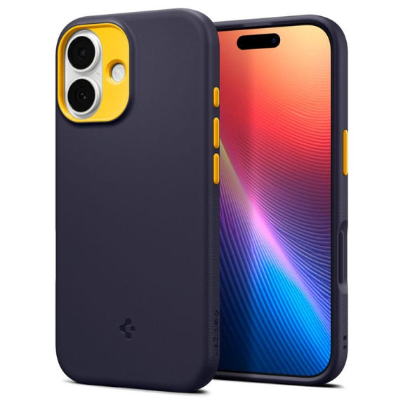 Spigen - Nano Pop futrola s MagSafe za iPhone 17, Blueberry Navy