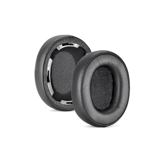 Zamjenski jastučići za uši za Audio-Technica ATH-SR50, SR50BT, Memorijska pjena + PU Koža, Crne, 1 Par