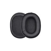 Zamjenski jastučići za uši za Audio-Technica ATH-MSR7, ATH-M50x, Memorijska pjena + Koža, Crne, 1 Par