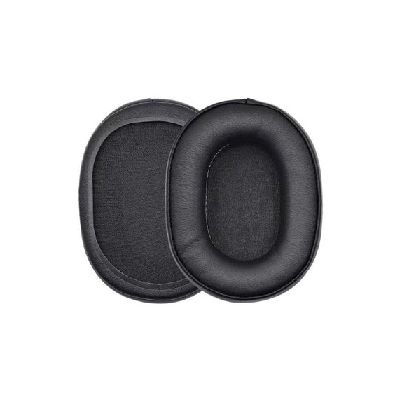 Zamjenski jastučići za uši za Audio-Technica ATH-MSR7, ATH-M50x, Memorijska pjena + Koža, Crne, 1 Par