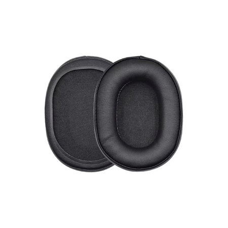 Zamjenski jastučići za uši za Audio-Technica ATH-MSR7, ATH-M50x, Memorijska pjena + Koža, Crne, 1 Par