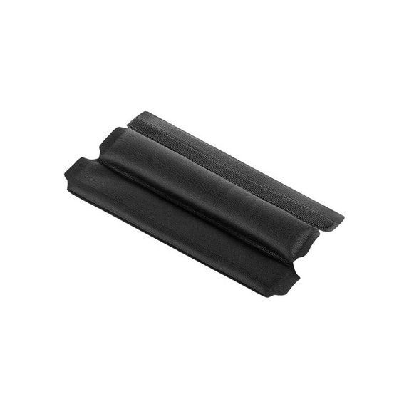 Zamjenski Headband za Bose QC25, QC35 II, QC45, Memorijska pjena + Koža + Čičak, Crni